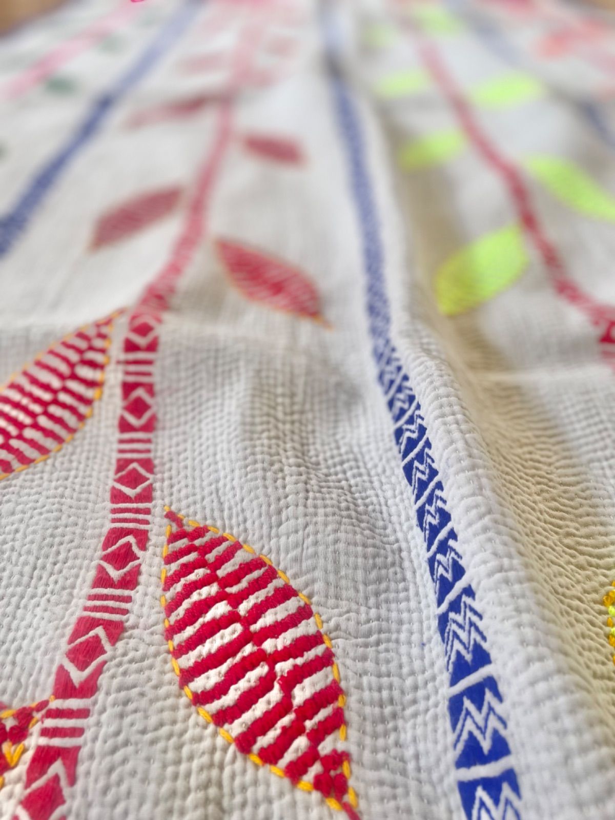 カンタキルト ノクシカタ刺繍