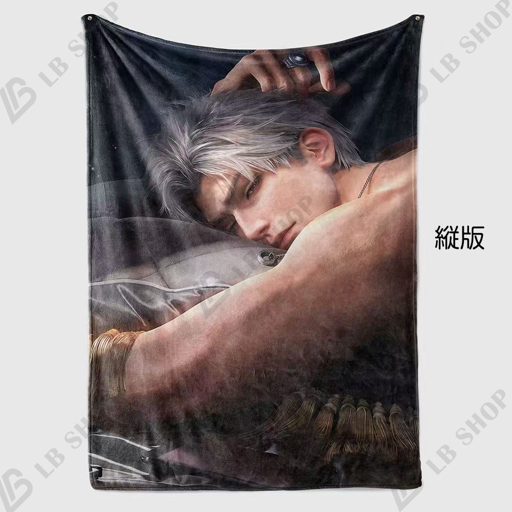 恋と深空 【シン】 ブランケット フリース毛布 102×152cm 共に酔いしれ