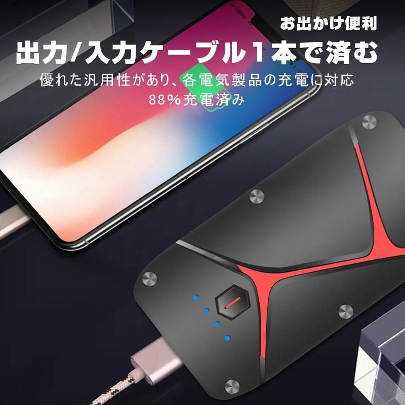 12V車用エンジンスターター 20000mAh