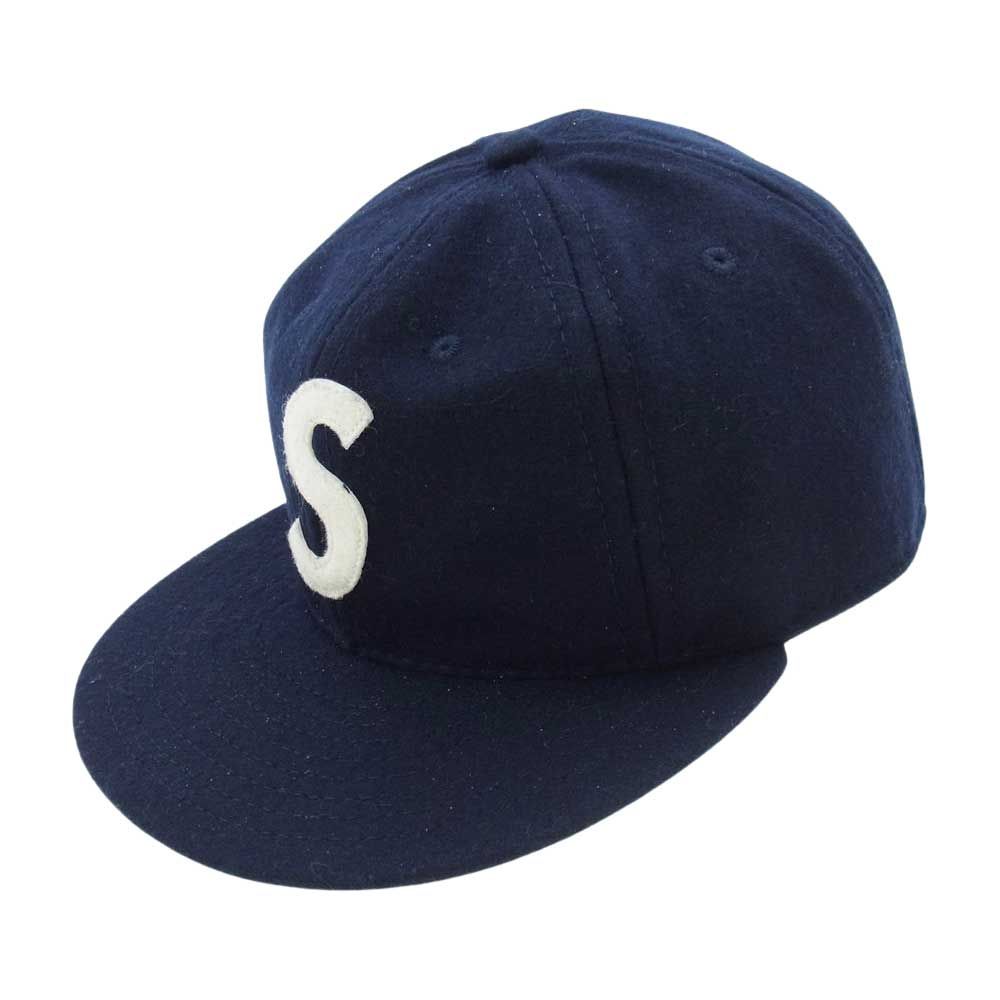 Supreme シュプリーム 帽子 23SS ebbets s logo fitted 6-panel