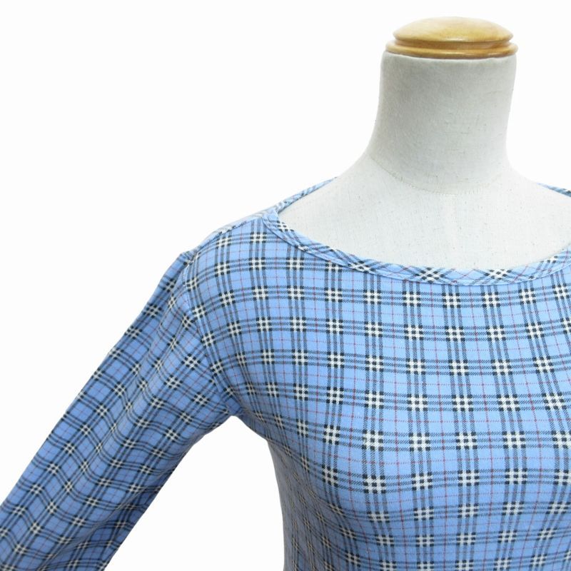 バーバリー BURBERRY Tシャツ カットソー ノバチェック ロゴ刺繍 バーバリー BURBERRY Tシャツ カットソー ノバチェック ロゴ刺繍