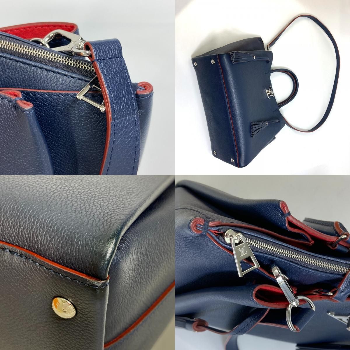 ルイヴィトン M54571 ロックミート ショルダーバッグ マリーヌルージュ 