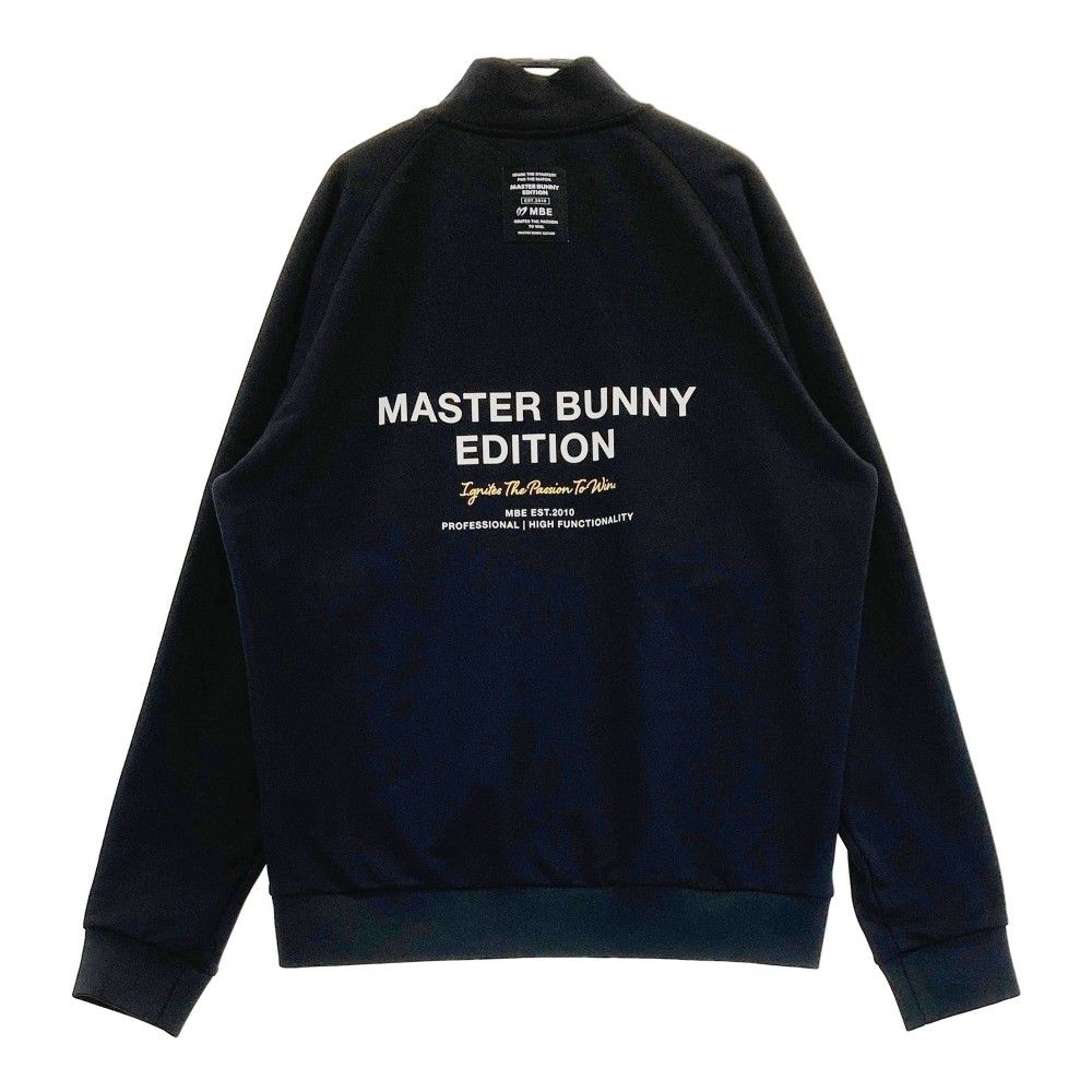 サイズ：6 MASTER BUNNY EDITION マスターバニーエディション 758-4262903 2024年モデル ジップジャケット  ブラック系 [240101381727] ゴルフウェア メンズ ストスト サイズ：6 MASTER BUNNY EDITION マスターバニーエディション