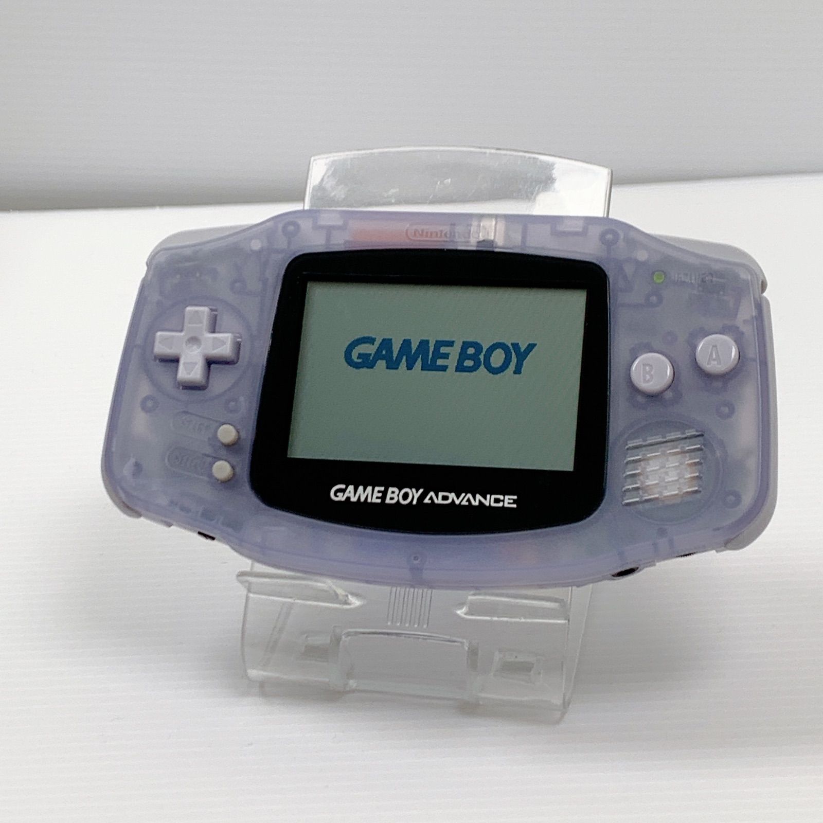 極美品 ゲームボーイアドバンス ミルキーブルー gameboy advance