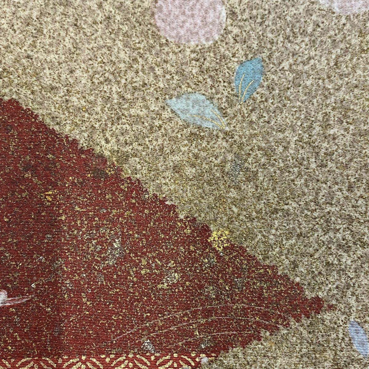 薄茶色 正絹
