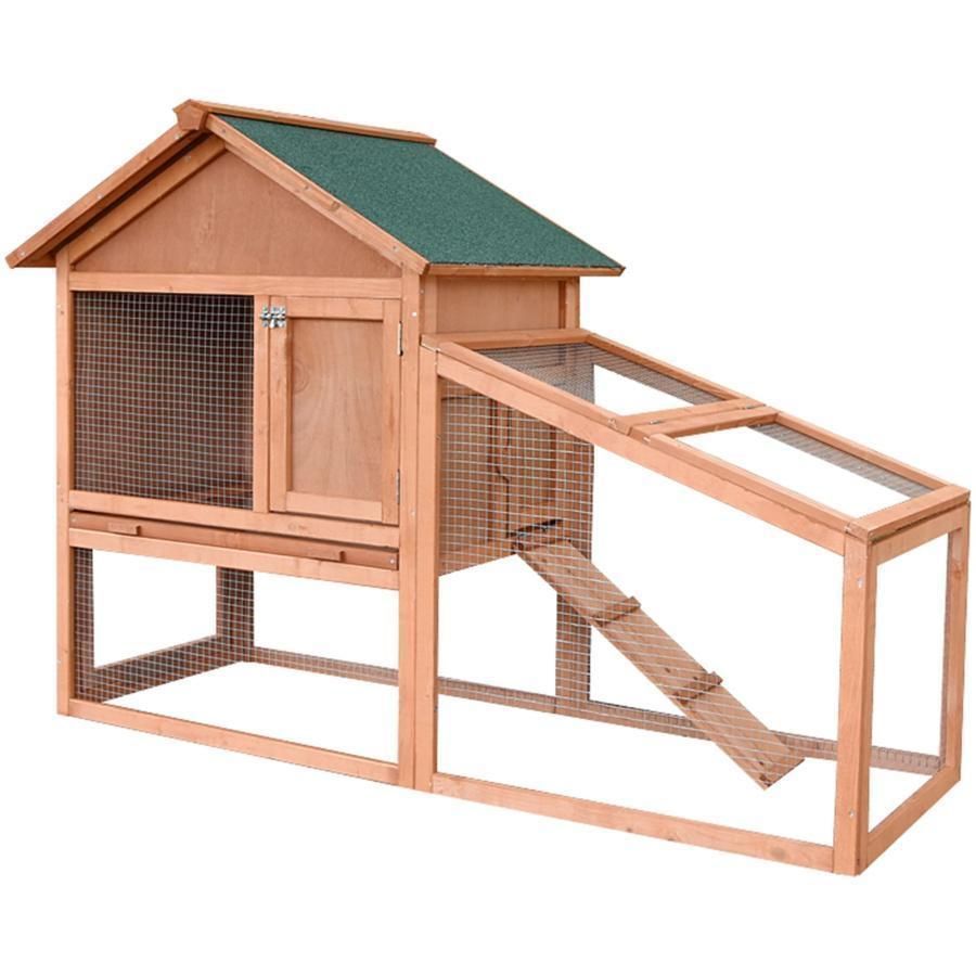 鶏小屋屋外チキンコープ木製耐候性鶏舎亜鉛メッキメッシュとトレイ砂アスファルト屋根の家禽ケージマルチドアデザ飼育ケージ家庭用