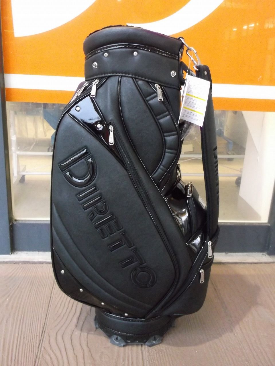 新品 DIRETTO キャディバッグ 9型 約4.5kg ディレット 高級感