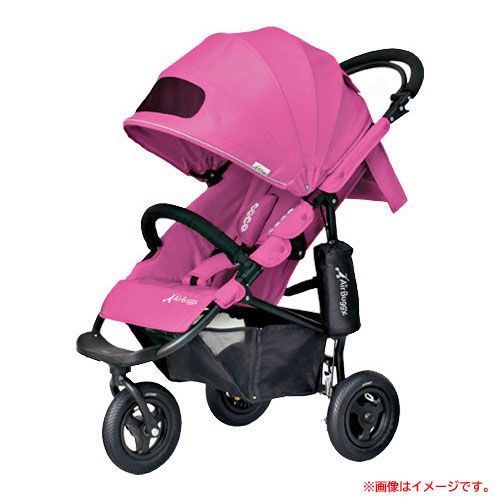 D6559◇未使用 ベビーカー エアバギー 後輪ブレーキ 新生児 赤ちゃん 3 