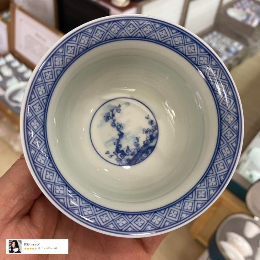 中国茶器 景徳鎮 陶磁器 青花喜上眉梢三才蓋碗 茶碗 煎茶器 新品