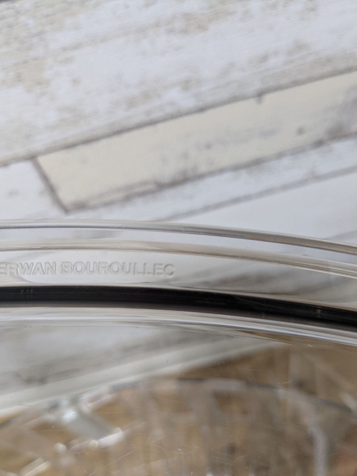 カルテル　Kartell　パニエ　クリスタル　透明　テーブル カルテル Kartell パニエ クリスタル 透明 テーブル - メルカリ
