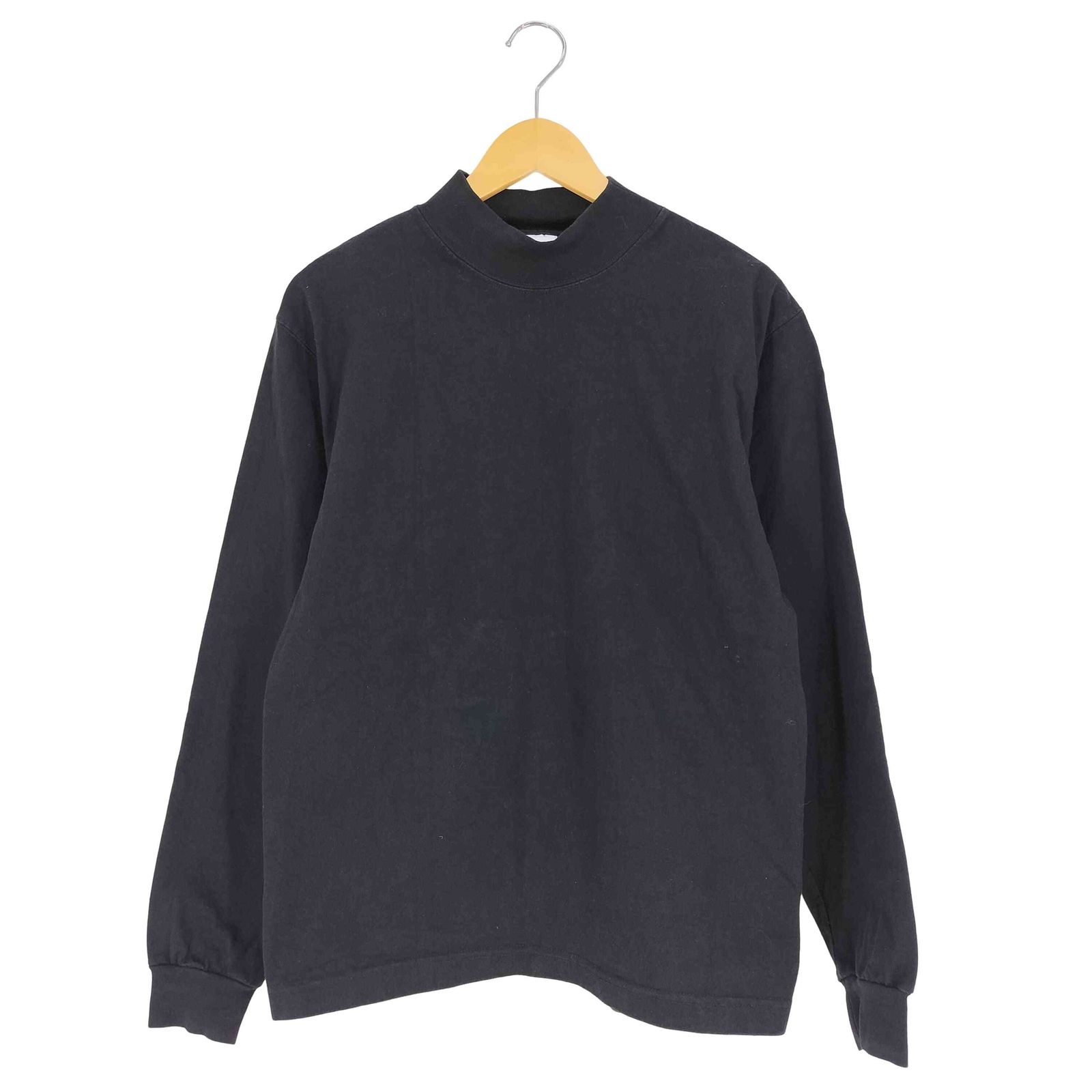キャンバー CAMBER USA製 ヘビーウェイト モックネック ロングスリーブTシャツ メンズ import：M 