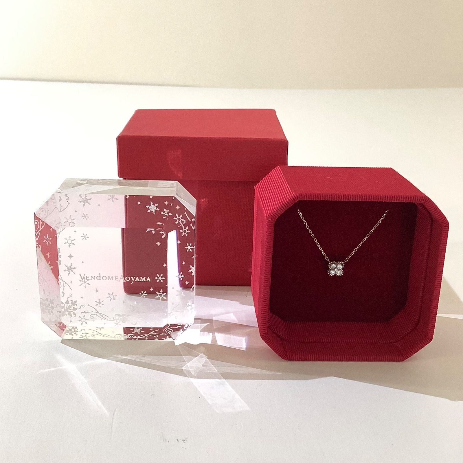 Vendome Aoyama ヴァンドーム青山 K18 ネックレス 0.12ct Vendome Aoyama ヴァンドーム青山 K18 ネックレス 0.12ct