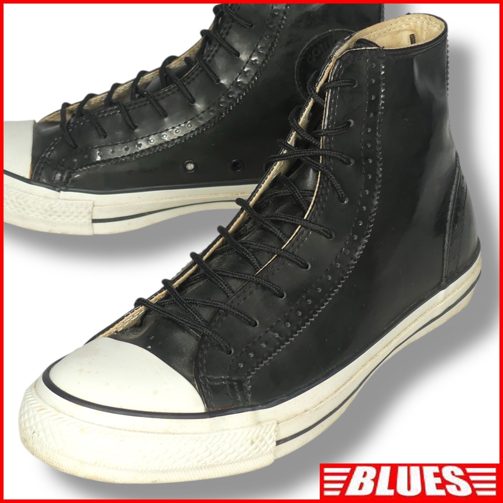 コンバース 25.5 ハイカット 7 CONVERSE スニーカー エナメル コンバース_サイズ25.5cm一覧←SEULB屋着古← JJ1347