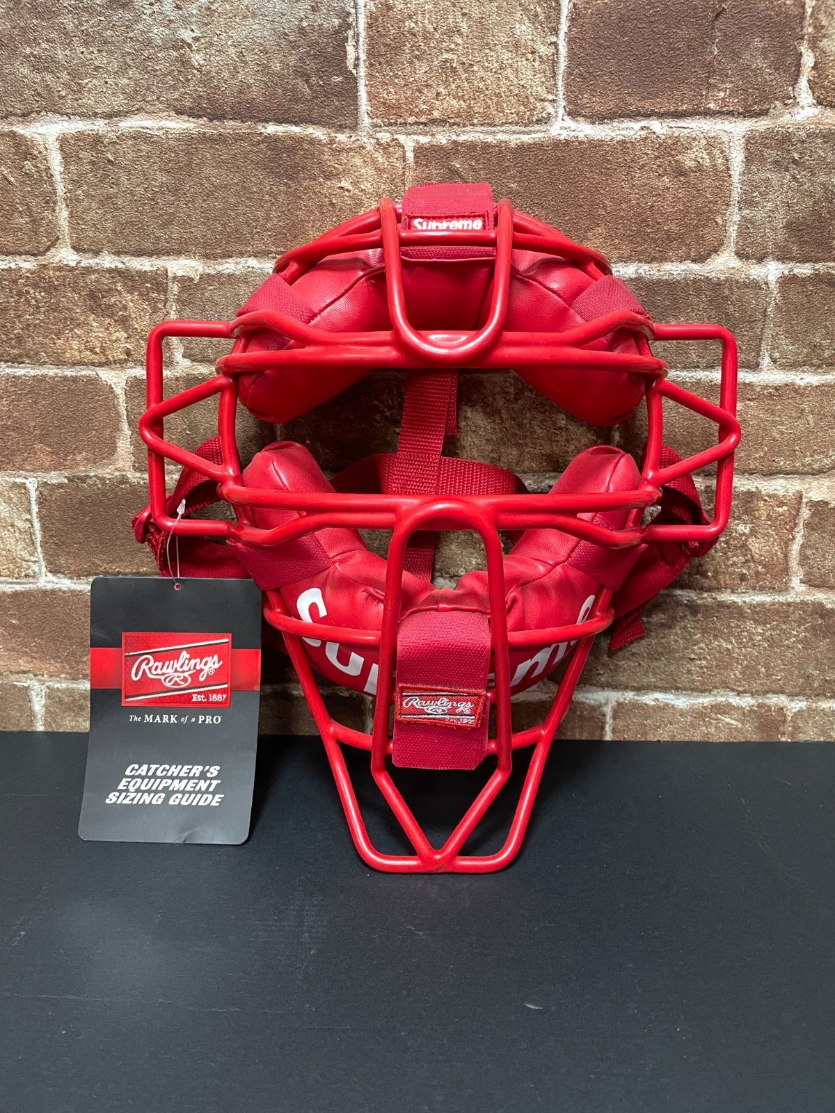 新品 タグ付き Supreme Rawlings Catcher's Mask シュプリーム