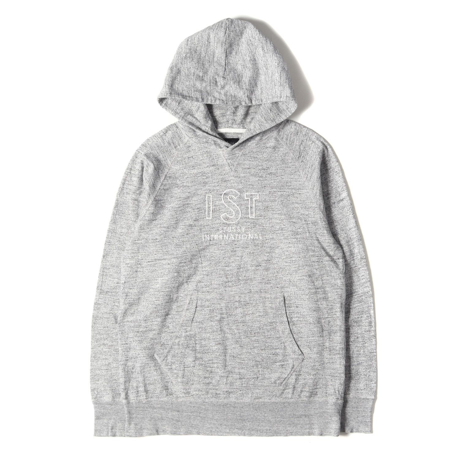 stussy スウェット パーカー サイズL グレー 【公式通販】
