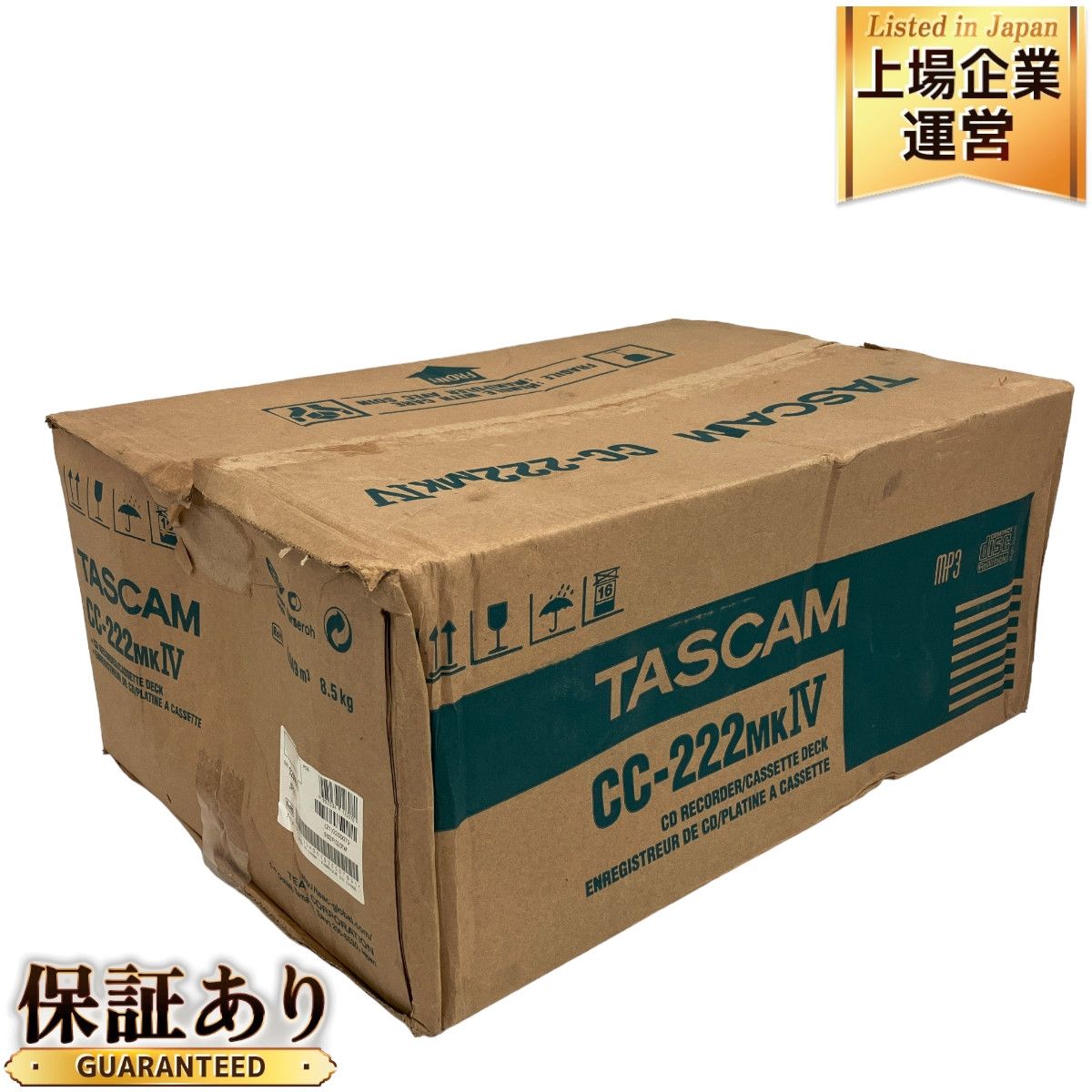 TASCAM CC-222 MKIV CD カセットデッキ タスカム 音響 業務 未使用 T9050924 - メルカリ