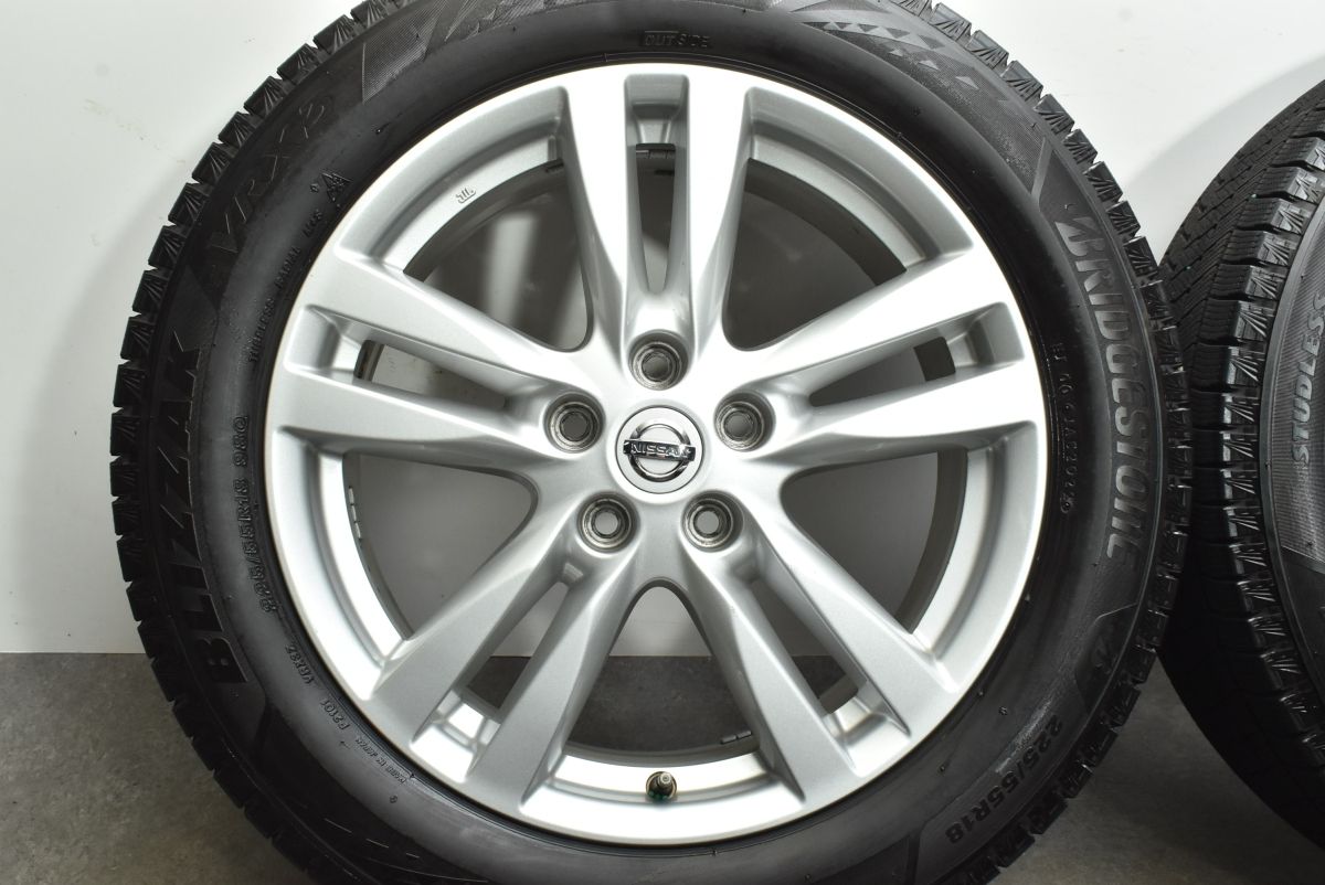 良好品】ニッサン E52 エルグランド 純正 18in 7.5J +55 PCD114