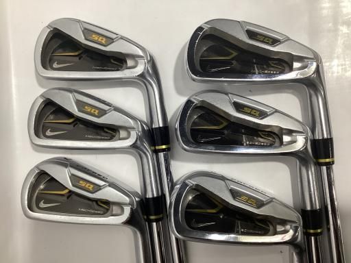ナイキ SasQuatch MachSpeed FORGED ブラック 6S アイアンセット IR Dynamic G フレックスS メンズ 男性用 右利き 右用 Dランク ゴルフクラブ