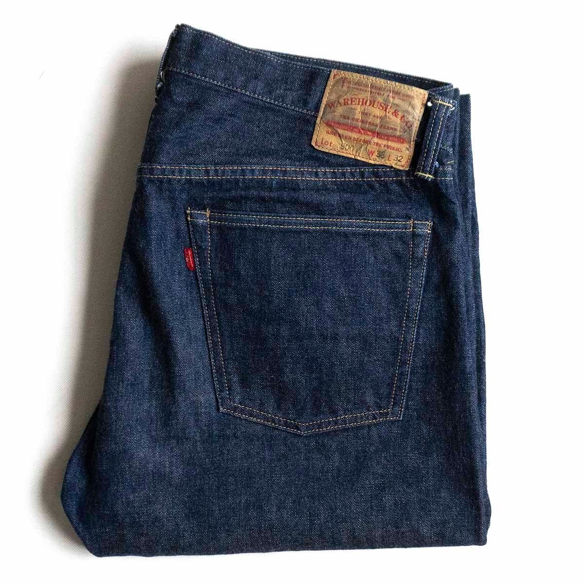 美品】 WAREHOUSE【Lot 900XX(SLIM) ONE WASH デニム パンツ】38×32 ...