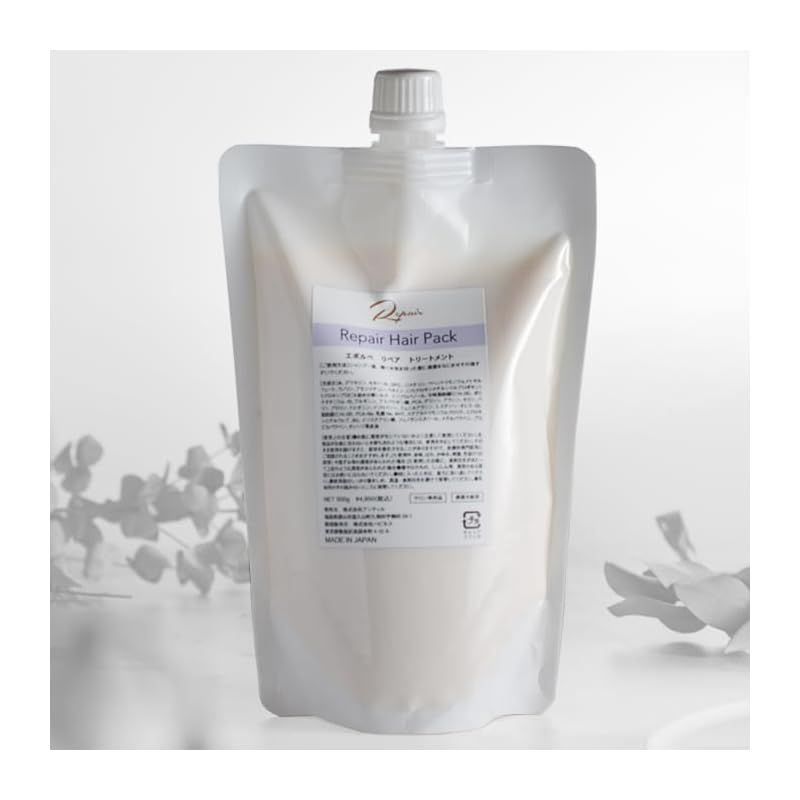【Evolube】大人女性の髪質改善ヘアケアシリーズ (Repair Hair Pack（毛髪保護トリートメント）/500g)