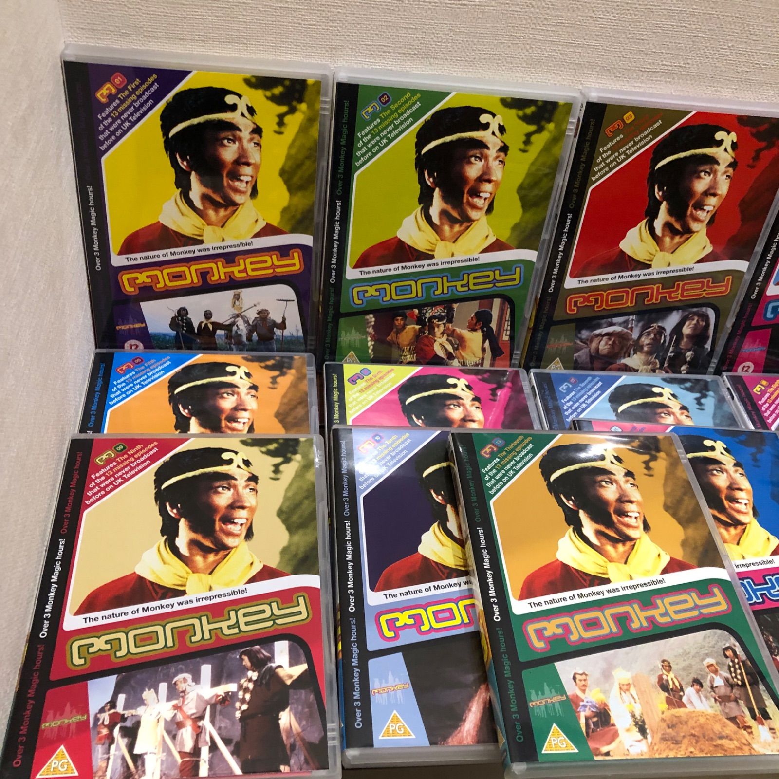 西遊記 DVD BOX 海外版 日本語無し？ DVD13枚組 モンキー 