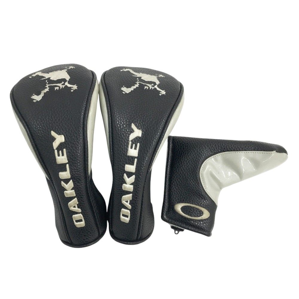 Oakley - オークリー　ヘッドカバー OAKLEY オークリー ヘッドカバー 3点セット ブラック系 FW×2/PT
