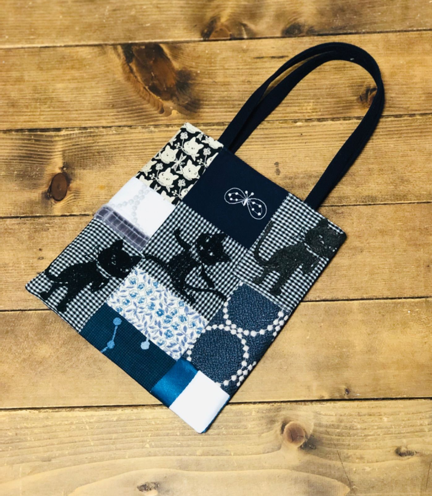 pjcクロッチくんhandmade パッチワーク トートバッグ ミナ