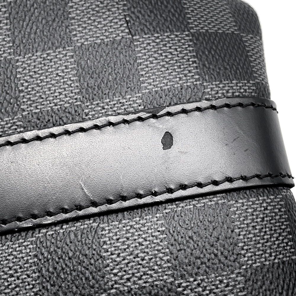 sheller シェリエ ステッチチェックウールニット ブラック