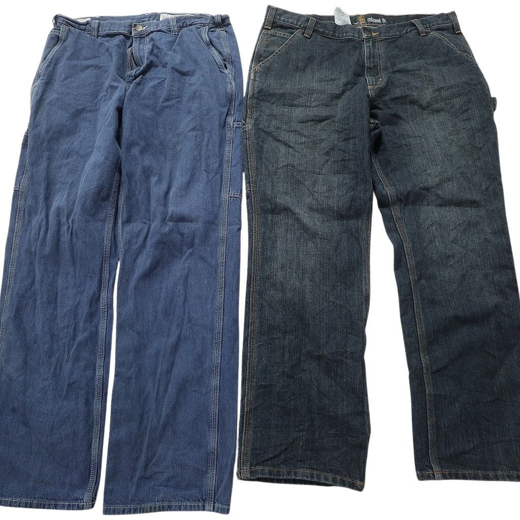 古着卸 まとめ売り カーハート デニム パンツ 7枚セット (メンズ 34 
