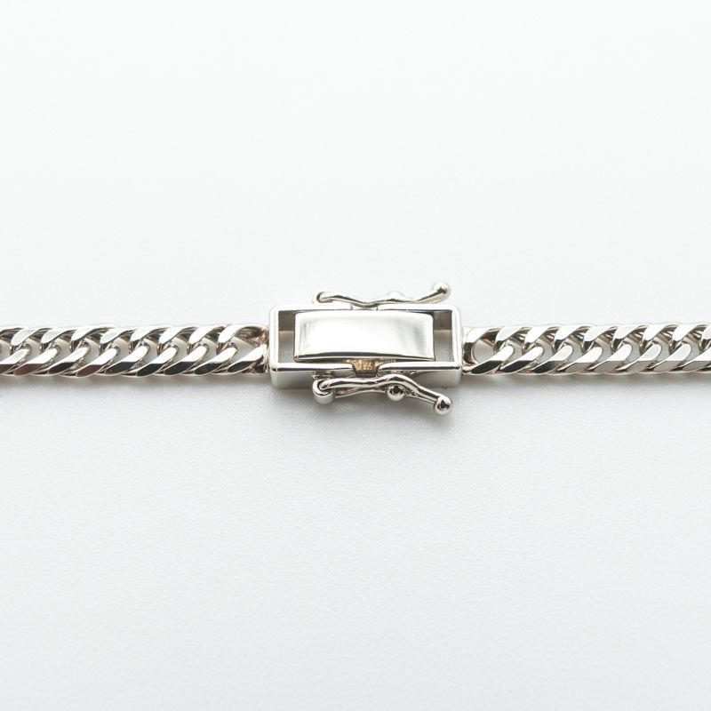 新品仕上げ中古】Pt1000 純プラチナ 喜平ネックレス(6面カットトリプル 