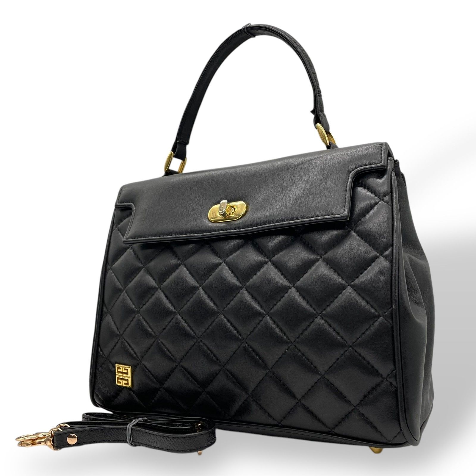 美品 GIVENCHY ジバンシー ハンドバッグ ショルダーバッグ 2WAY  