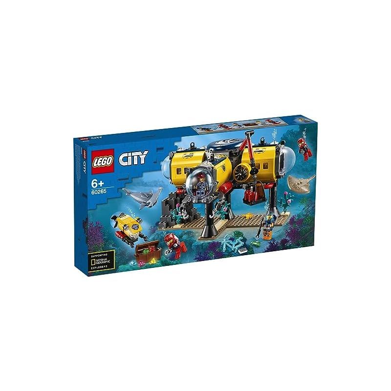 新着商品】レゴ(LEGO) シティ 海の探検隊 海底探査基地 60265 おもちゃ