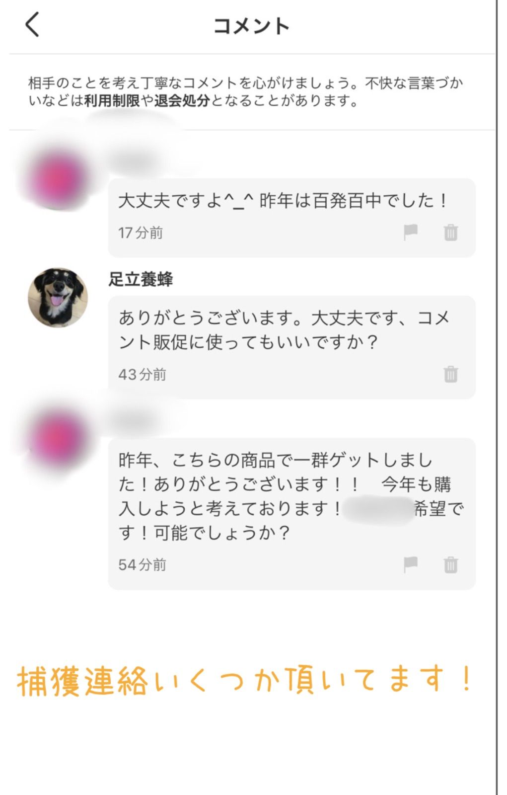 4つセット ミツバチ誘引ルアー