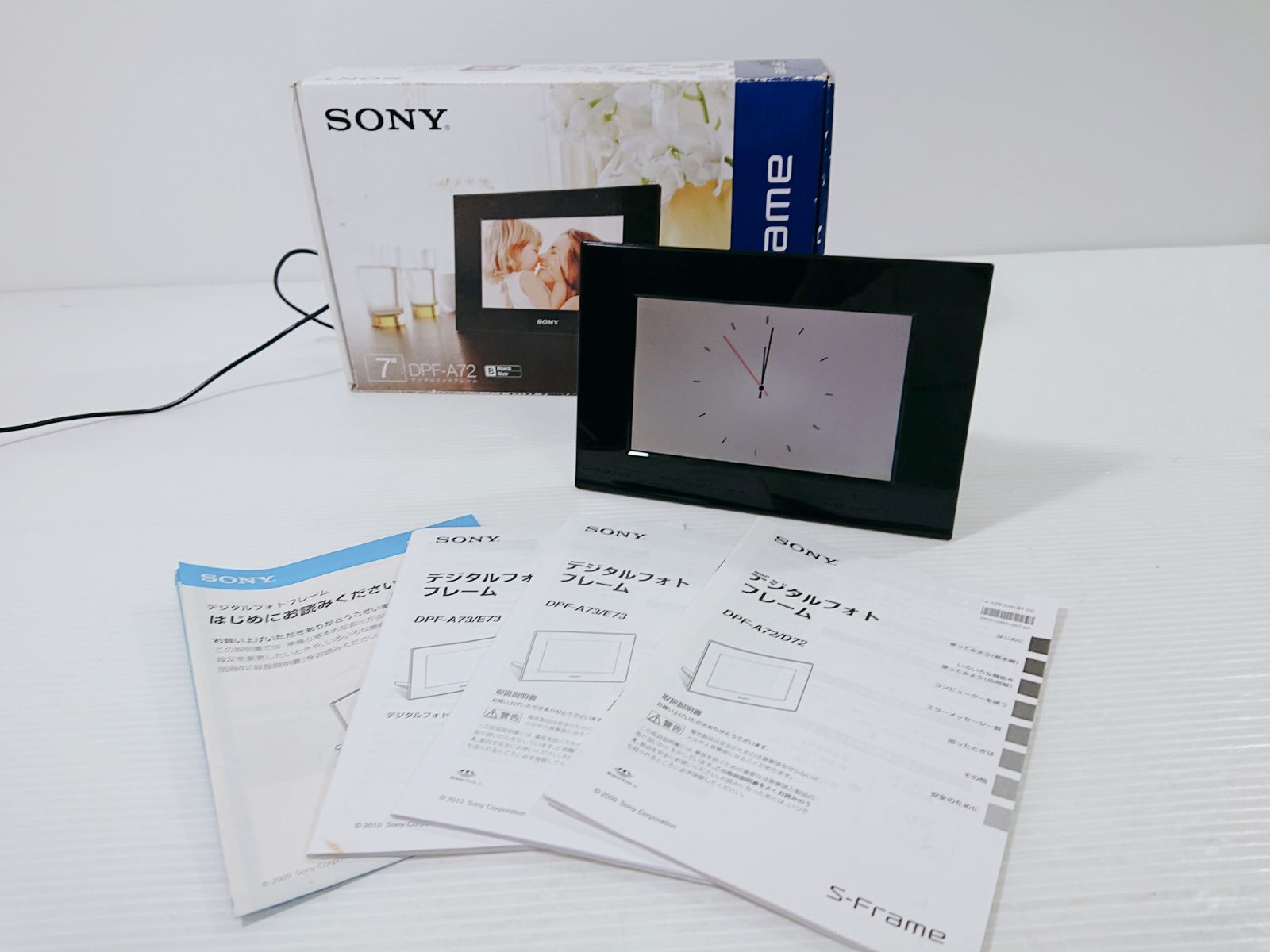 非常に良い】ソニー 購入 SONY デジタルフォトフレーム X800 ブラック