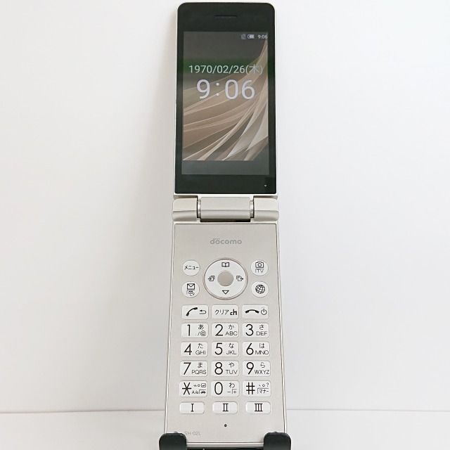 AQUOS ケータイ SH-02L docomo ゴールド 送料無料 本体 c03588