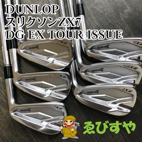 いーちゃん出品 狭山□【中古】 アイアンセット ダンロップ スリクソンZX7 DG EX