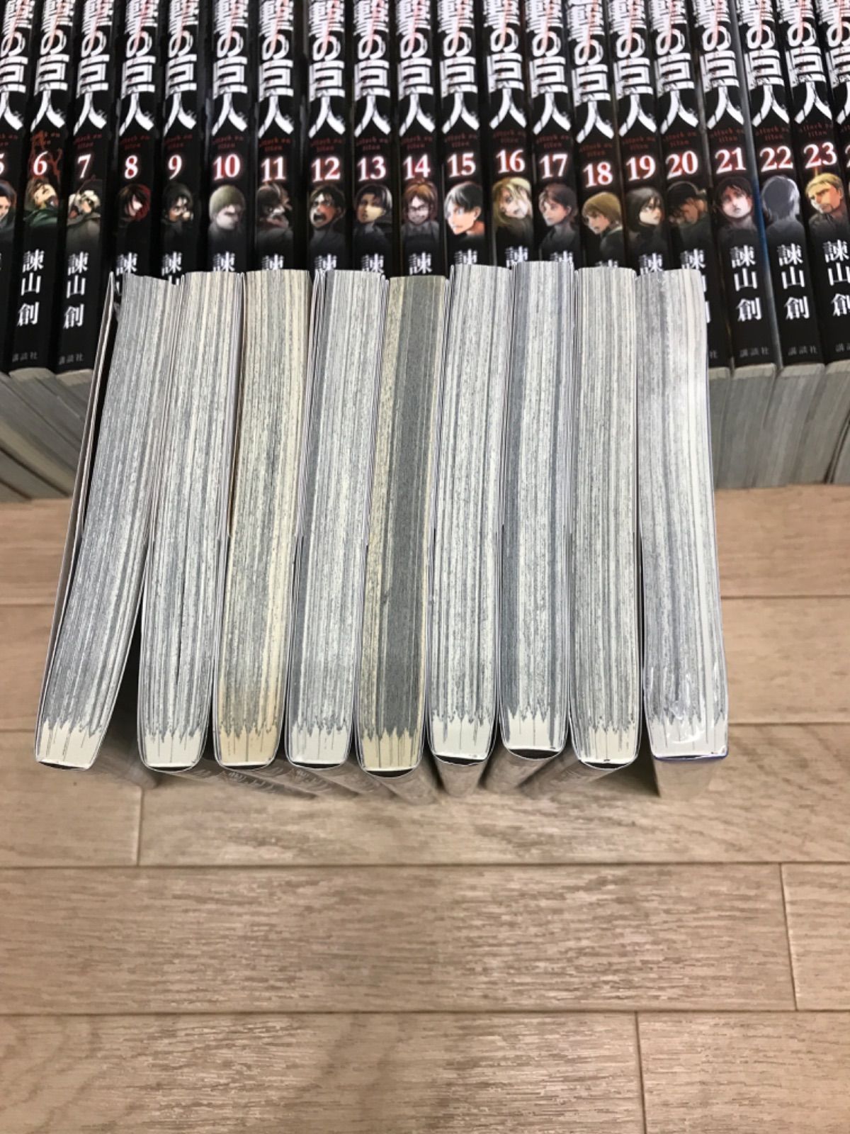 ☆②進撃の巨人 1巻～34巻 全巻セット 諌山創《HU21B》 - メルカリ