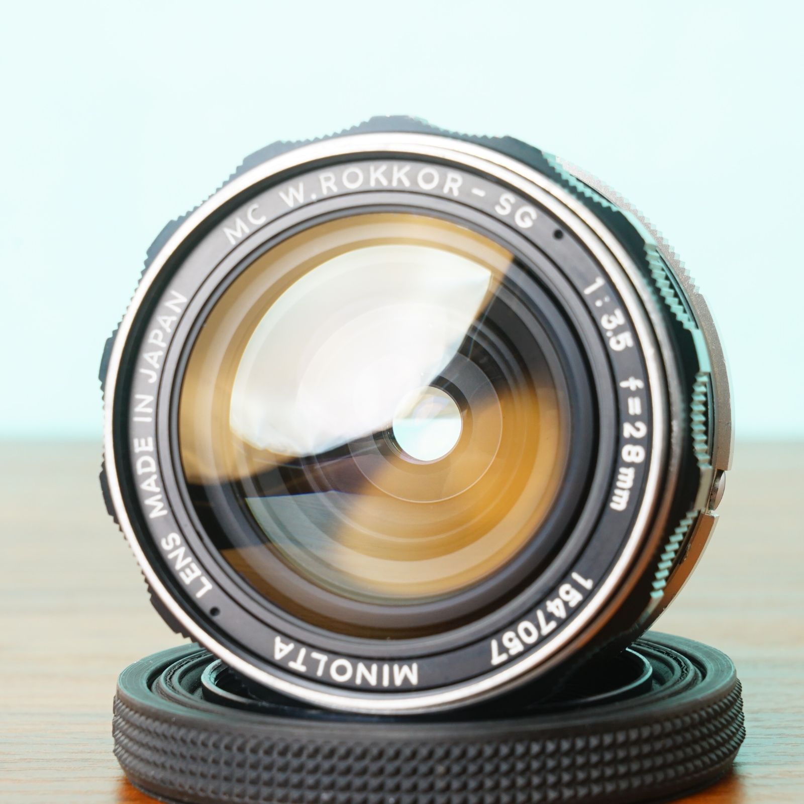ミノルタ MC W. ROKKOR-SG 28mm f3.5 オールドレンズ57 - メルカリ