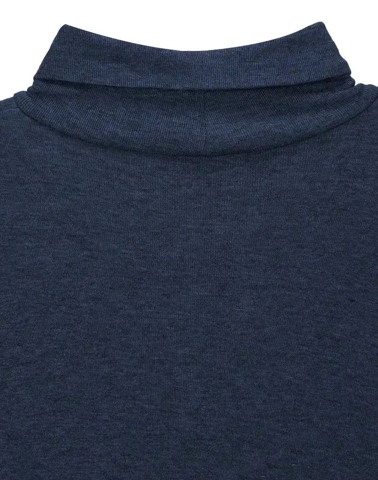 ウール混 長袖Tシャツ