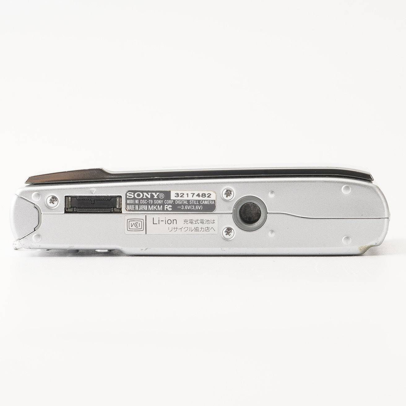 【美品】ソニー SONY サイバーショット DSC-T9 シルバー Amazon | SONY Cyber-Shot(サイバーショット) DSC-T9 シルバー