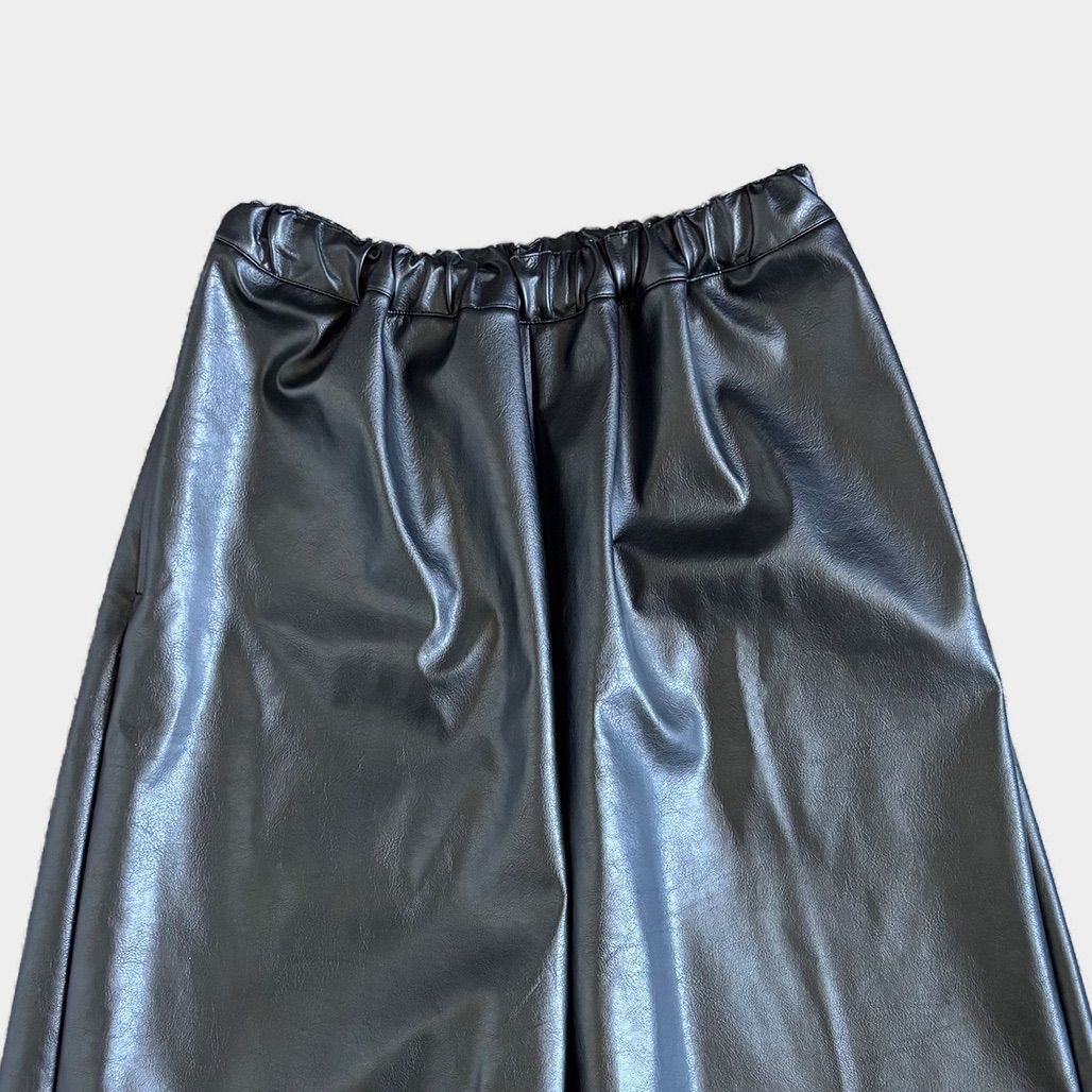 comme des garcons コムデギャルソン 2025-2025AW フェイクレザーサルエルパンツ