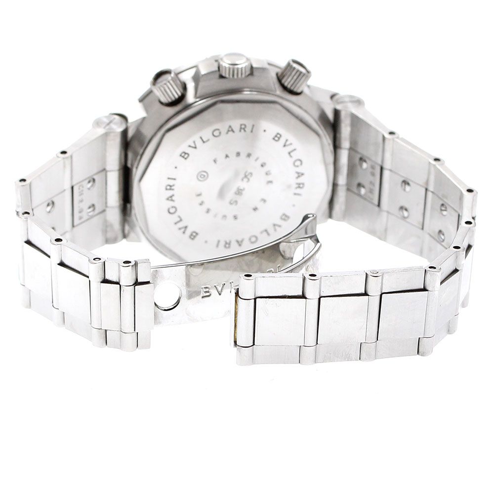 ブルガリ BVLGARI SC38S ディアゴノ スクーバー クロノグラフ 自動巻き  