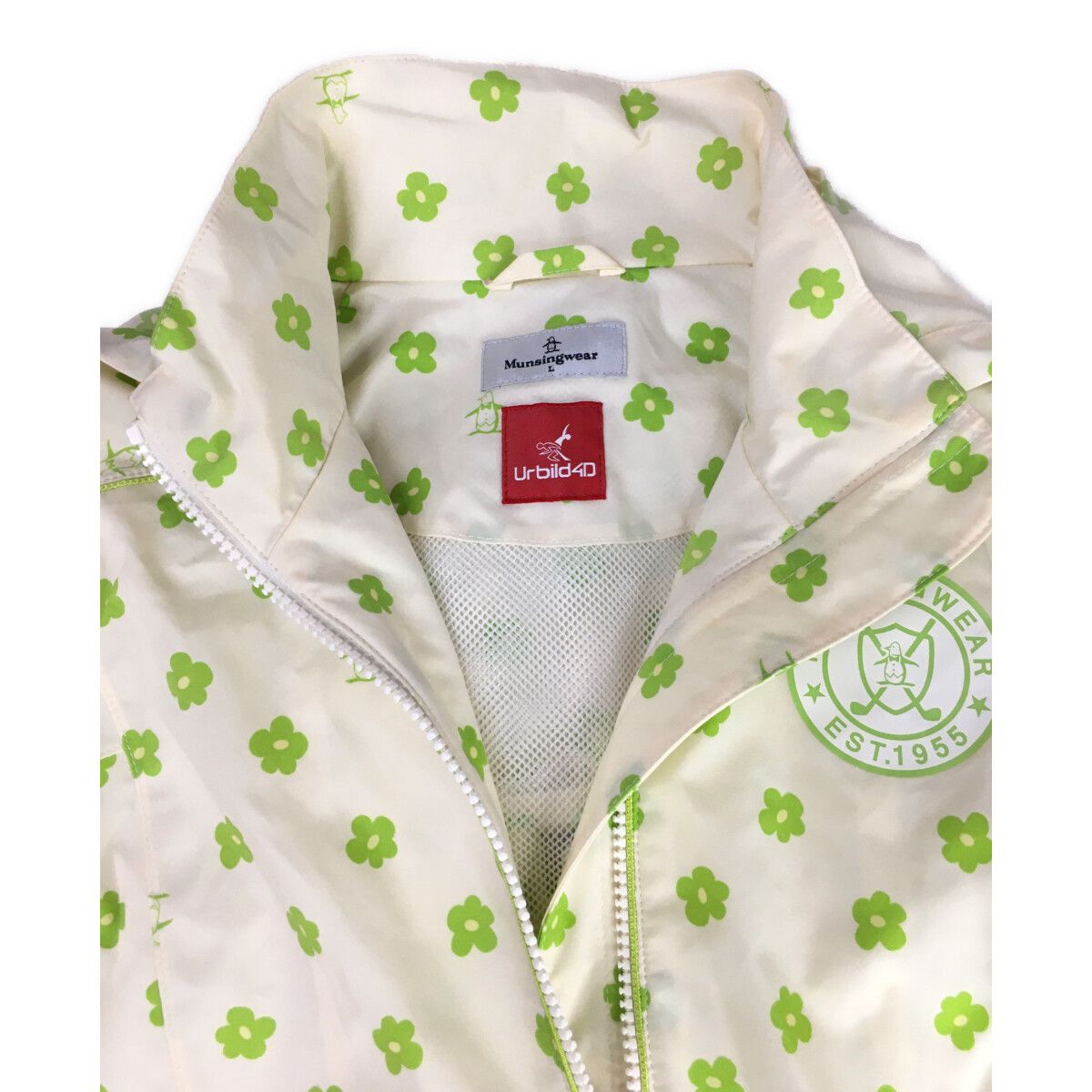 中古 レディース マンシングウェア Munsing wear レインワンピース L 