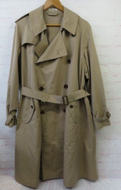 blurhms ブラームス トレンチコート AURALEE オーラリー コモリ auralee オーラリー トレンチコート TRENCH COAT blurhms