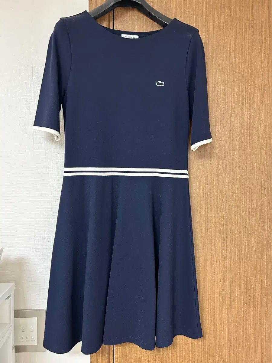 LACOSTE ラコステ フ ボートネック ワンピース