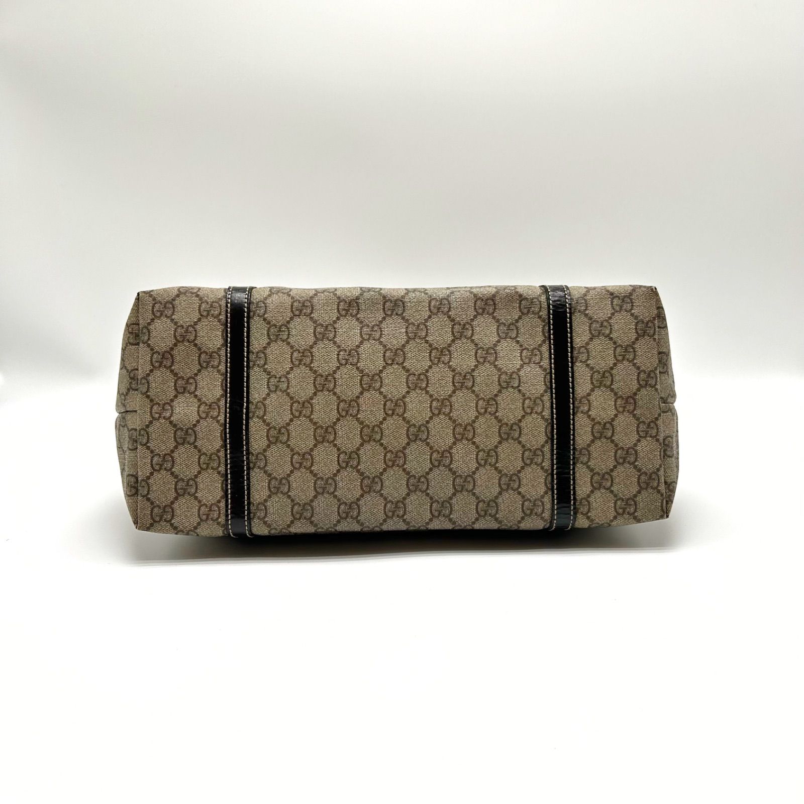 GUCCI グッチ トートバッグ ハンド GG スプリーム 柄 197953 PVC A4 