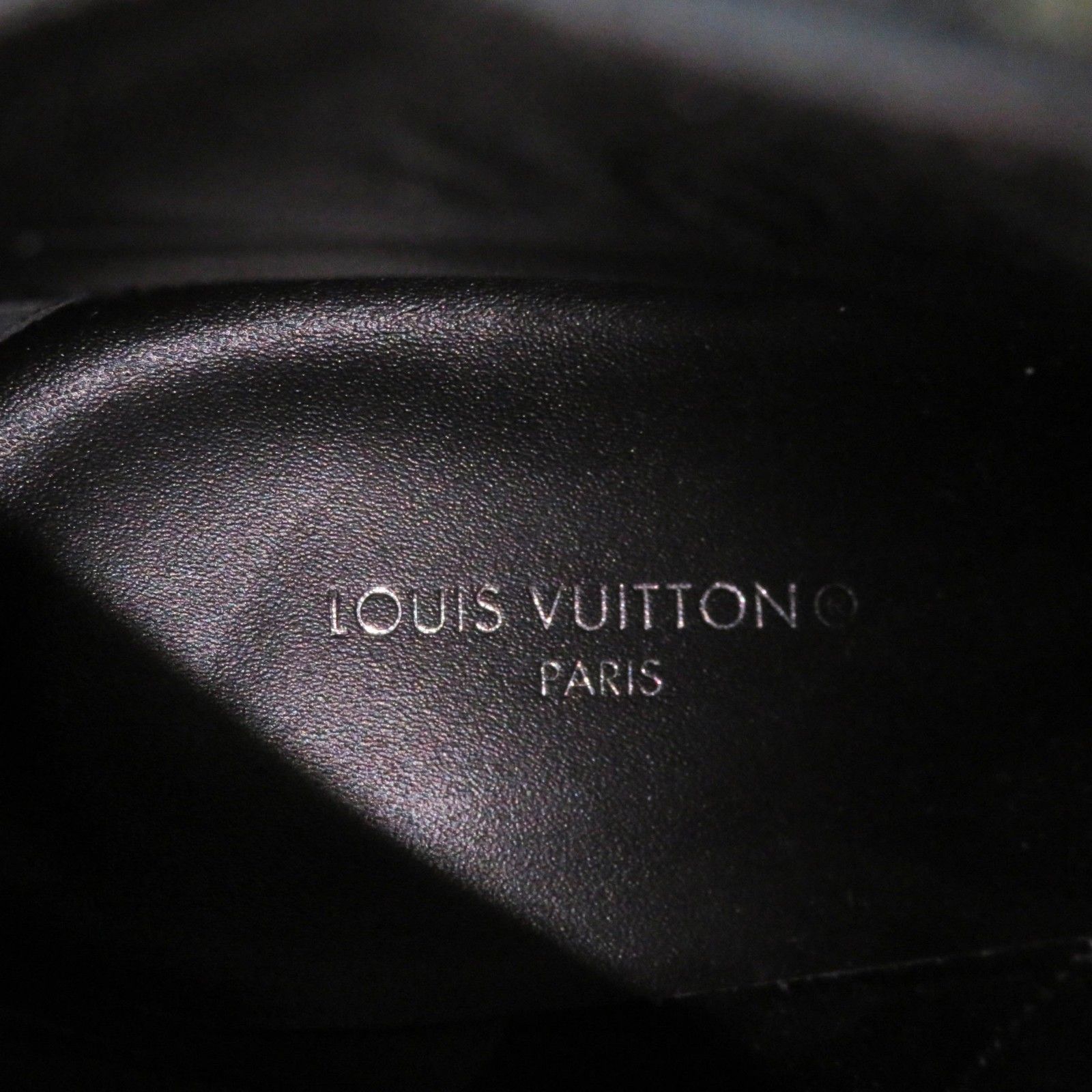 未使用品◎LOUIS VUITTON ルイヴィトン スタートレイル・ライン モノグラムキャンバス サイドジップ レースアップ アンクルブーツ／ ショートブーツ ブラウン ブラック 36.5 箱付き イタリア製 レディース