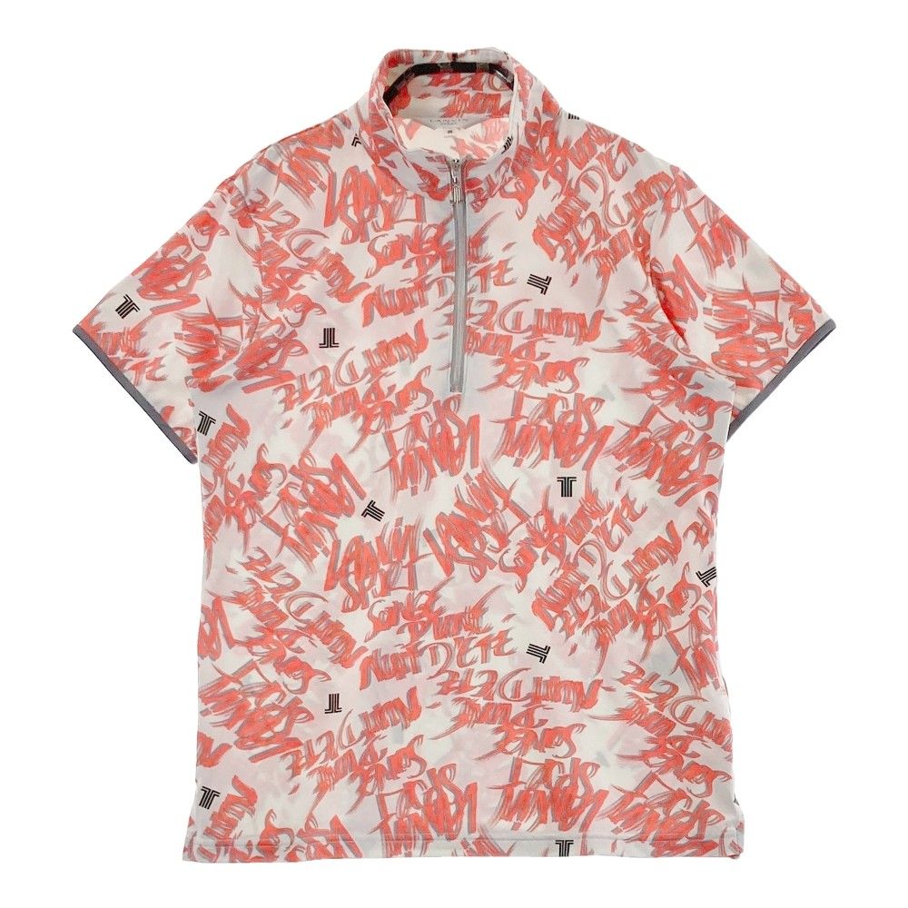 サイズ：38 LANVIN SPORT ランバン スポール ハーフジップ 半袖T