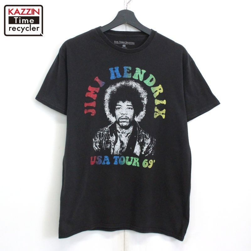 00s ジミ・ヘンドリックス Jimi Hendrix ツアー バンドＴシャツ メンズ Mサイズ相当