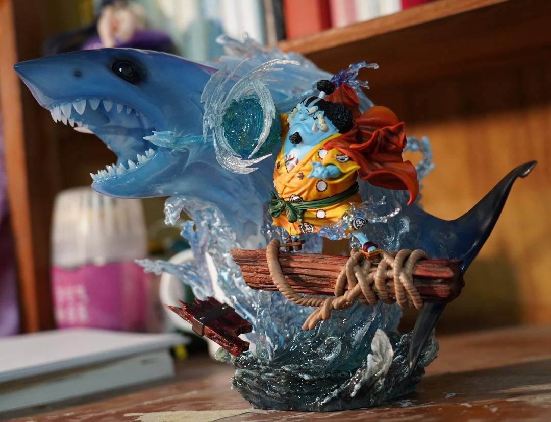 ワンピース 海峡のジンベエ フィギュア ガレージキット ワーコレ 塗装済み完成品 ワンピース 海峡のジンベエ フィギュア 塗装済み完成品 ガレージ